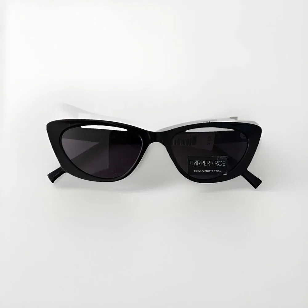Harper Roe Women’s Black cat Eye Sunglasses 🕶️ 53-17-145 HR 1002WM